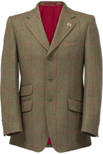 2021 Alan Paine Combrook Tweed Blazer COMGBLZ - Sage